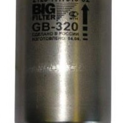 Фильтр очистки топлива  BIG GB-320 с клипс. (инжекторный)